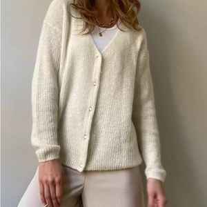 Aritzia Wilfred Front to Back Cardigan in Birch Size XS